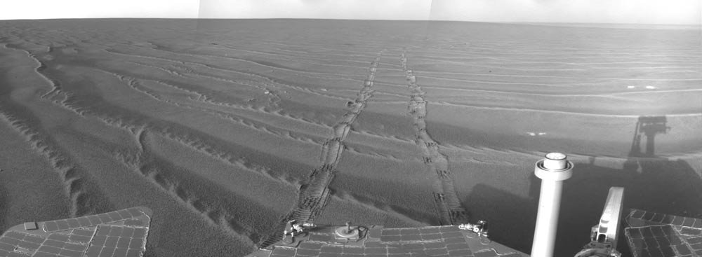 Opportunity Rover Passes 10-Mile Mark on Mars